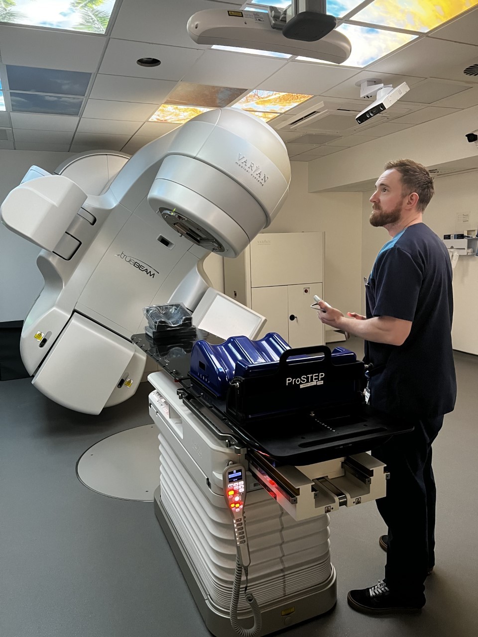 New postural video licenses bring new radiotherapy options to Poole Hospital